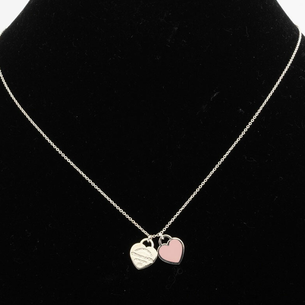 TIFFANY Silver Heart Necklace - Picture 8 of 10